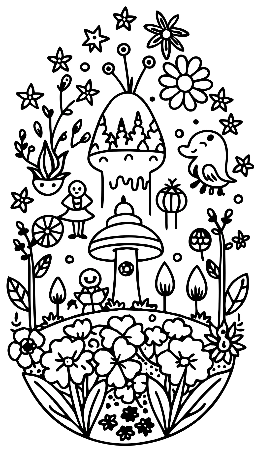 large coloring pages